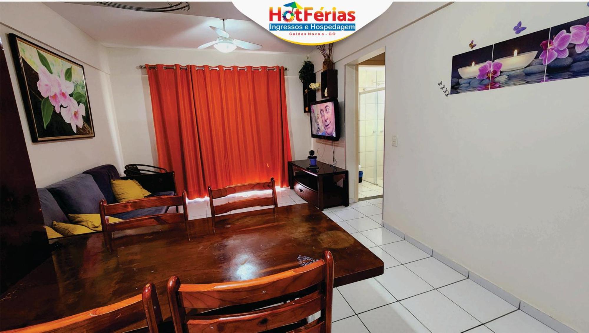 Flat Paradise, Piscinas Termais, Proximo Ao Centro - Hotferias 카우다스노바스 외부 사진