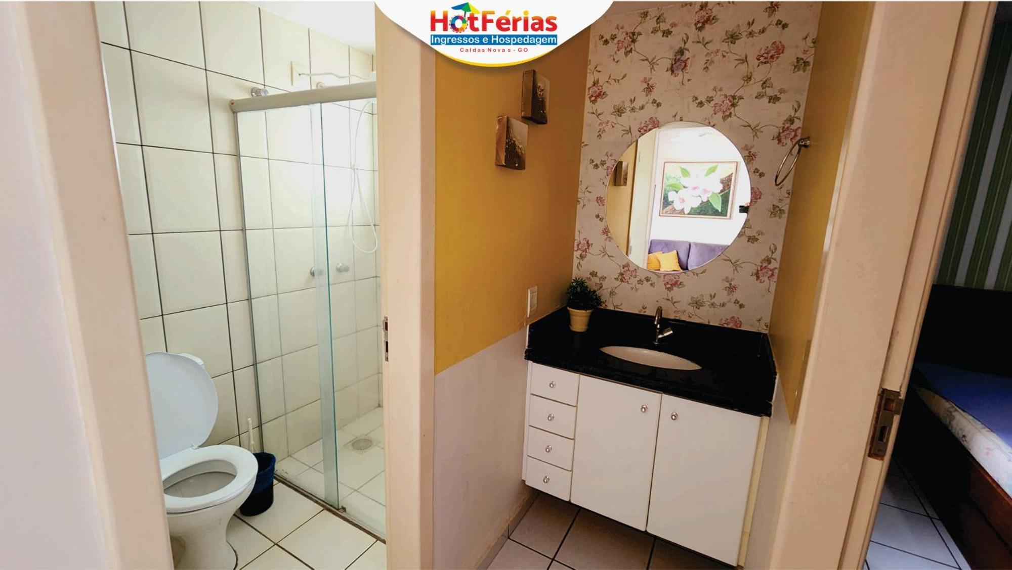 Flat Paradise, Piscinas Termais, Proximo Ao Centro - Hotferias 카우다스노바스 외부 사진