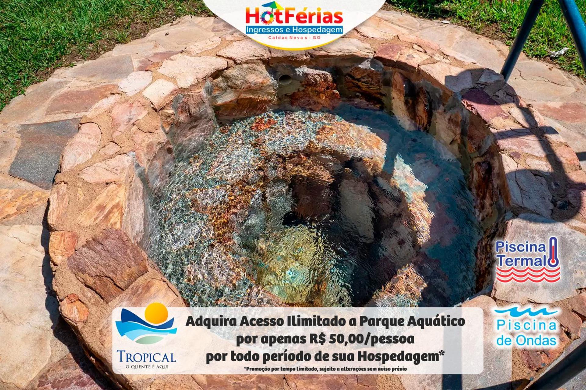 Flat Paradise, Piscinas Termais, Proximo Ao Centro - Hotferias 카우다스노바스 외부 사진